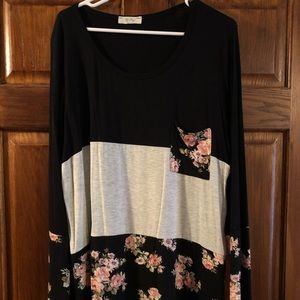 Boutique long sleeve shirt